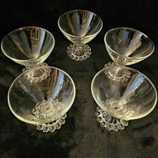 Vintage 50's Anchor Hocking Boopie Pattern Berwick Champagne / Sherbet Glasses picture