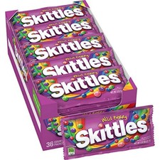 SKITTLES Wild Berry Summer Chewy Candy Assortment, 2.17 Oz each, Pack of 36-1 picture