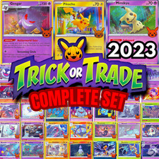 Pokémon 2023 Trick or Trade COMPLETE SET (30 Cards) Halloween NM +  picture