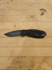 KERSHAW BLUR 1670BW Black Wash Plain Blade Ken Onion Speedsafe picture