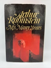 MY MANY YEARS by Arthur Rubinstein •   1st Edition / 1st Printing • 1980 picture
