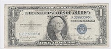 1935-E $1 One Dollar Silver Certificate No Motto  #714 picture