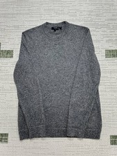 Theory Sweater Womens Small Gray Cashmere Knit Pullover  picture