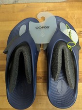 OOFOS - OOriginal Sandal - Men's - Navy - SIZE 11M/13W - NEW picture
