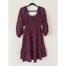 Torrid Size 1 (14/16) Smocked Bodice Mini Dress - New With Tags picture