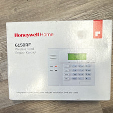 Honeywell Home 6150RF Wireless Fixed English Keypad Backlit Display White picture