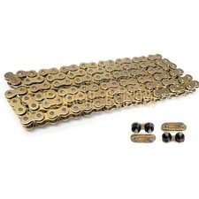 Gold 420 X-Ring Chain 120 Links W/Connecting Master Link For Yamaha DT50 88-90 picture