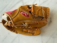 Vintage Rawlings PRO-2B115 Craig Biggio Pro Model 11.5” Baseball Glove RHT picture