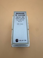 electromatic S - SYSTEM SM 100 120 SUPPLY 120 V AC TACHOMETER RELAY 0,15- 3 sec picture