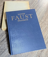 Faust Goethe Heritage Press 1932 Delacroix Lithographs Slipcase Fine picture