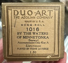 Rare Antq 1914 Duo Art Piano Roll 