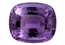 11.63 Carat 15mm x 13.1mm x 9.3mm Cushion Medium Color Amethyst Gem EBS9612 picture