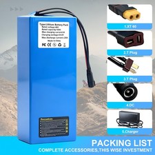 48V 10Ah Motorcycle Battery with 20A BMS, for 100W-1000W Outdoor Projects picture