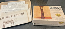 2 Vintage Dollhouse Miniature Kits House of Miniatures + Heritage Sealed/Unused picture