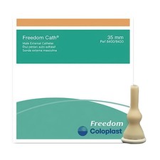 Male External Cathe, Freedom Cath® Self-Adhesive Seal Latex Large 100/BX picture