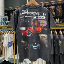 Midnight Club Vintage Racing Game T-Shirt Rockstar Games picture