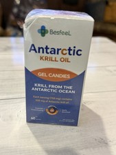 Besfeel Antarctic Krill Oil 500mg Sugar-Free Gel Candies 60 Capsules Unflavored picture