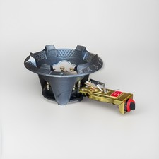 15 Nozzle Jet Burner Natural Gas Large Cast Iron Outdoor Stove Cooker 120K BTU picture