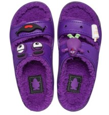 NEW McDonald's X Crocs Grimace Cozzzy Sandal | Men Size 8 / Women Size 10 picture