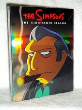 The Simpsons Season 18 Eighteenth (DVD, 2017, 4-Disc)  Brand new US region 1 DVD picture