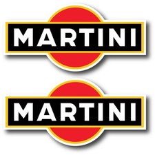 2X MARTINI DECAL STICKER 3M US MADE TRUCK CAR VEHICLE WALL RACING MOTORSPORT picture