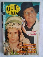 Telesette 1983 Arbore Benigni Proietti Miti Connery Moore Duran Russo Belmondo picture