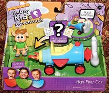 Pocket Watch Hobby Kids Adventures HIGH FIVE CAR Figure Set + surprise Stickers picture