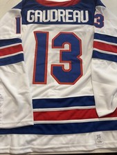 Johnny Gaudreau #13 Team USA Stitched Hockey Jersey Olympic - ALL SIZES picture