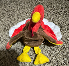 Gobbles ty beanie baby vintage 1996 missing the Ty tag picture