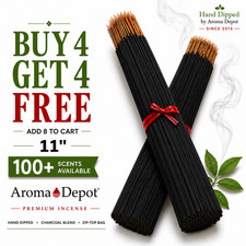 11'' Incense Sticks 100 Bulk Pack Hand Dipped Mix Match Wholesale Huge Variety picture