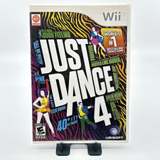 Ubisoft Just Dance 4 (Nintendo Wii, 2012) CIB w/ Manual NTSC-U/C Tested picture