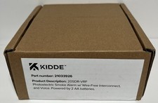 Kidde Smoke Detector, AA Battery-Powered, Wire-Free White 20SDR-VRF picture