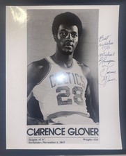 Vintage Clarence Glover Celtics Signed 8x10 Photograph picture
