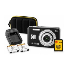 Kodak PIXPRO Friendly Zoom FZ55 Digital Camera (Black) Bundle with Accessories picture