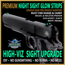RIA 1911 GL🟢W in DARK… Night Sights DIY Upgrade Rock Island M1911 A1 GI FS BBR… picture