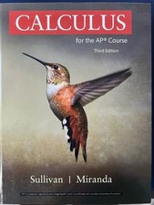 Calculus for the AP Course 3rd edition picture