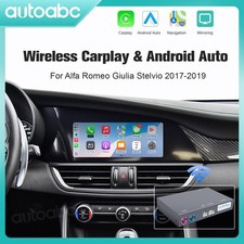 Wireless CarPlay for 2016-2019 Alfa Romeo Stelvio Giulia Adapter Box Mirroring picture
