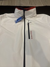 Nautica Men's 2XL Waterproof, Windproof White Golf Jacket. NWT MSRP $149.99 picture