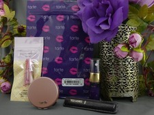 Tarte Beauty Bundle Makeup Sample 4pc Mascara Lipstick Blush Skin Mist 2019? NIB picture