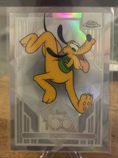 Pluto - 2023 Topps Chrome Disney 100 #30 Refractor picture