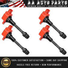 4PCS Energy Ignition Coil For 2001-2006 Nissan Sentra Almera UF351 picture