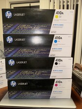 NEW HP LaserJet 410A  Toner Cartridge Set Black, Cyan, Magenta & Yellow picture