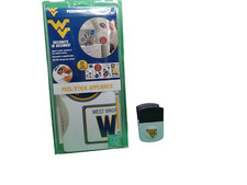 WV WVU University clip wall peel stick appliques lot never used picture