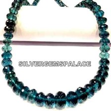 AAAA+Extremely Beautiful~London TopazFaceted Beads Rondelle Topaz Gemstone Beads picture