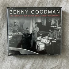 Benny Goodman Complete RCA Victor Small Group Recordings 3cd 36p Insert Like New picture