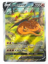 Charizard V SWSH260 Sword & Shield Promo Pokémon Card Lightly Played LP Holo picture