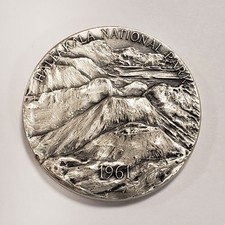 Haleakala National Park .999 Silver Round Medallic Art Co - ASW - F9853 picture