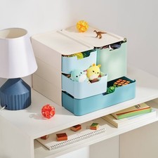 Modular Storage Drawer Set Blue picture