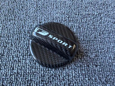 Genuine Carbon Fiber Pattern F Sport Petrol Fuel Cap Cover For Lexus picture