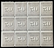 US Stamp Scott R11a 50 lbs  12 Potato Tax Exempt Stamps  1935 Series MNOG picture